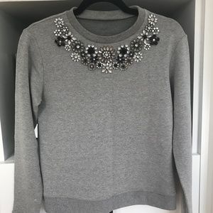Sweatshirt with Jewels Size XS